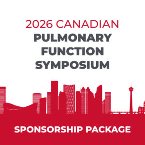 Canadian Pulmonary Function Symposium Sponsorship